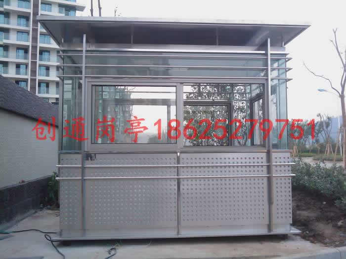 昂內(nèi)太湖純水岸不銹鋼崗?fù)?座